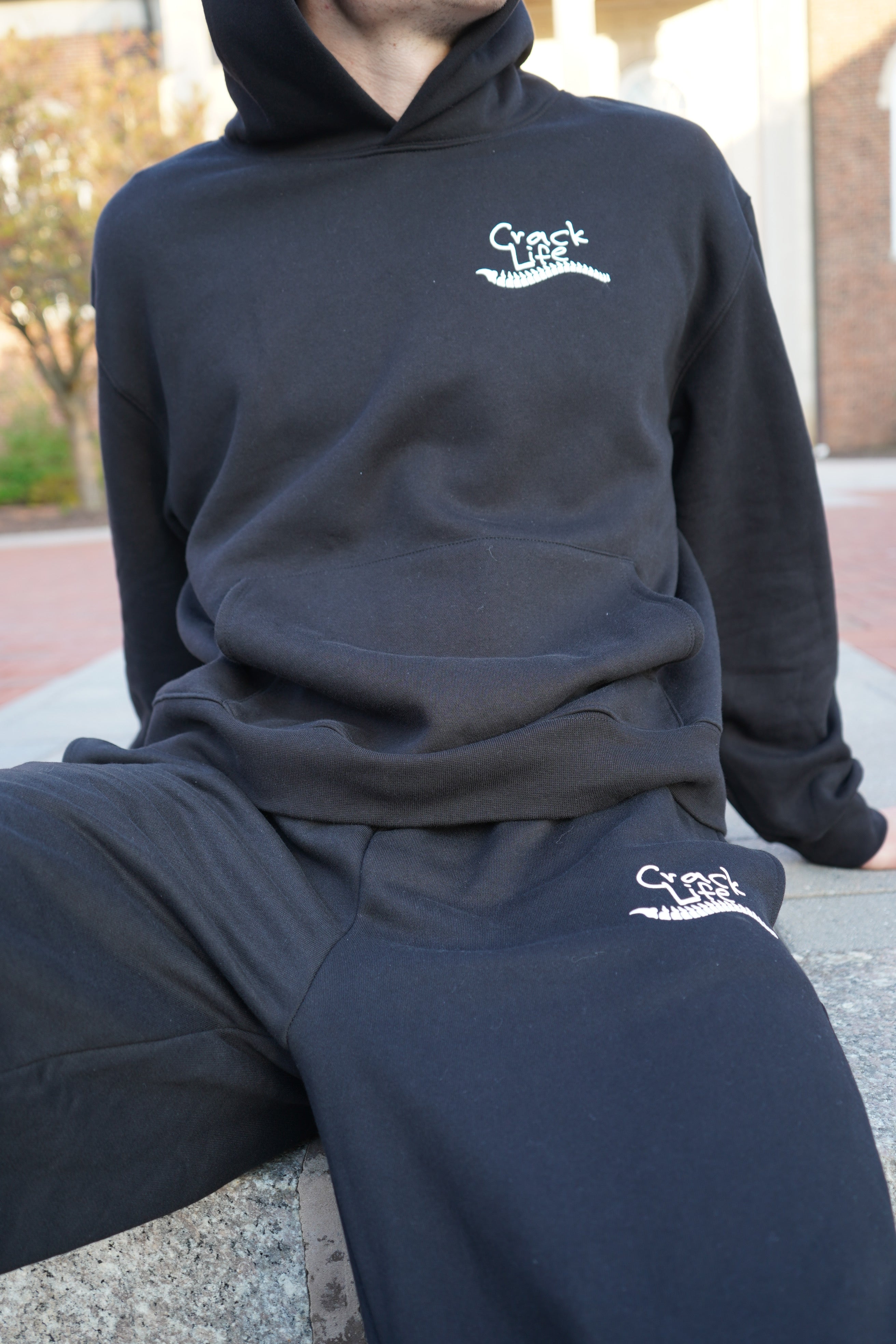 Crack Life Comfort Black Pants